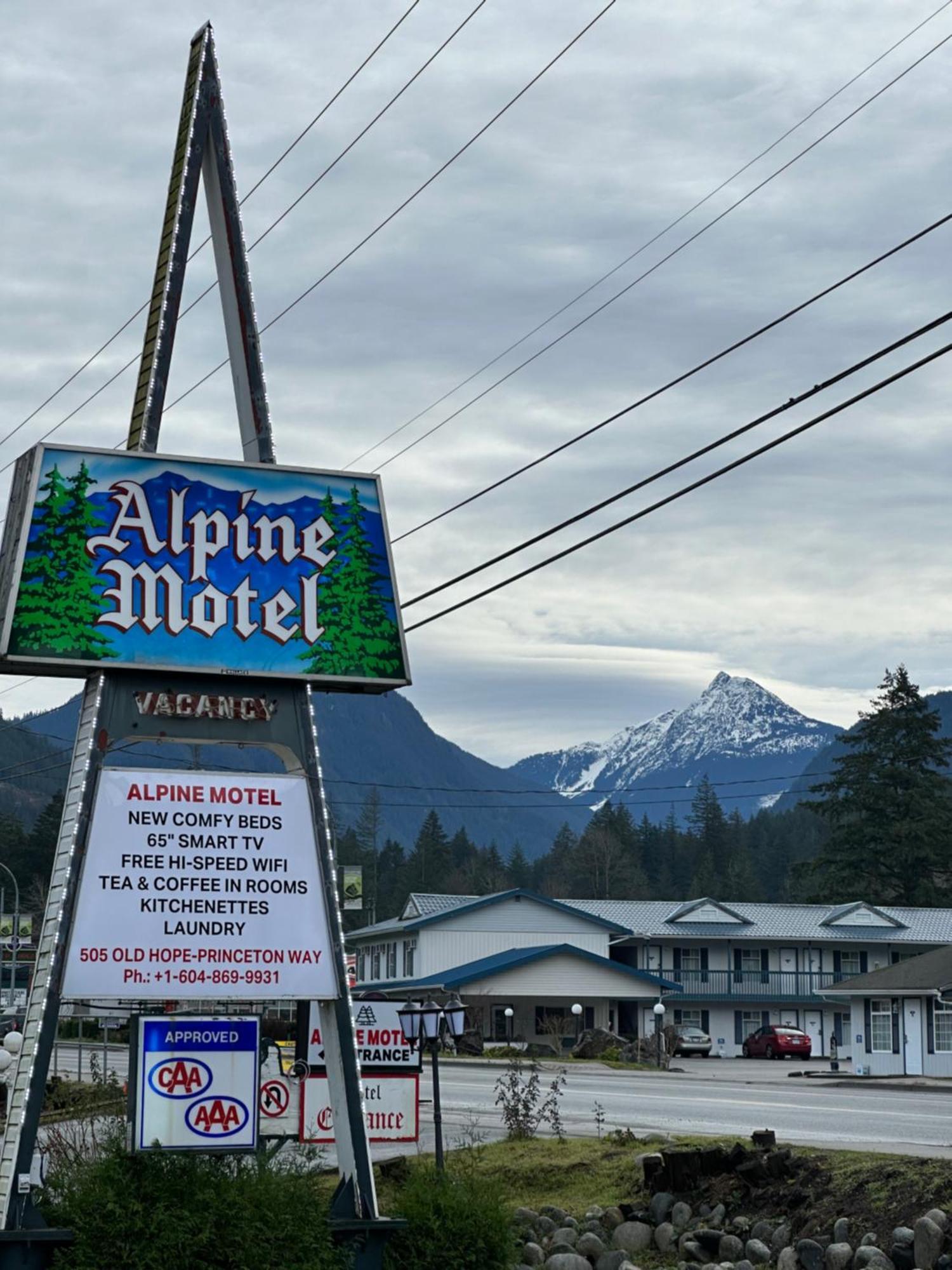 Alpine Motel Hope Esterno foto